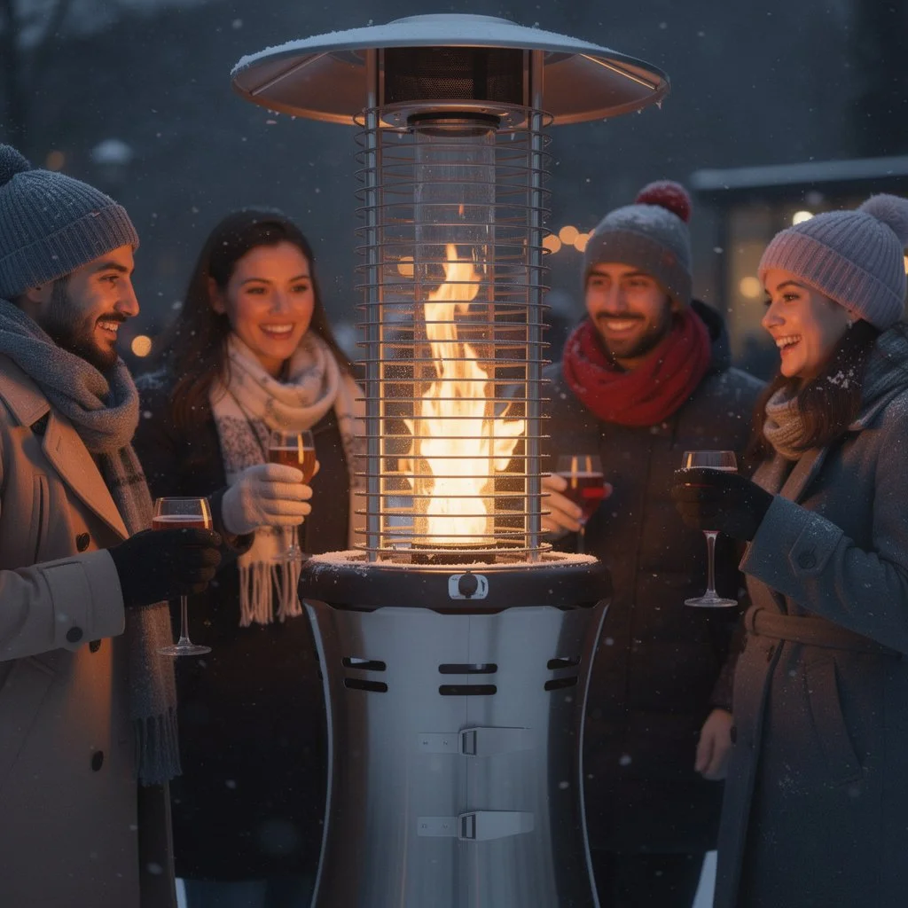 Paite Deluxe Stainless Steel Outdoor Gas Heater 2016
