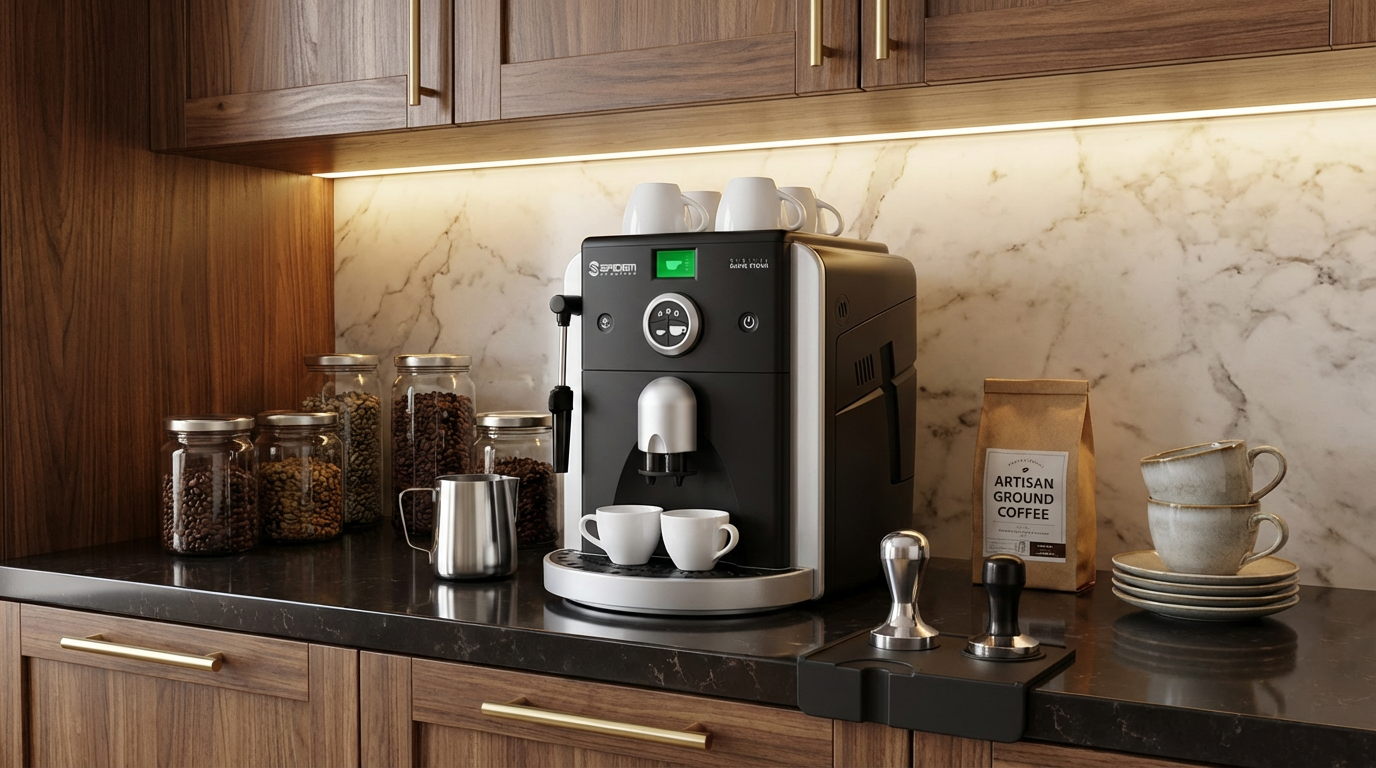Spidem Saeco Automatic coffee machine 2008 — 3