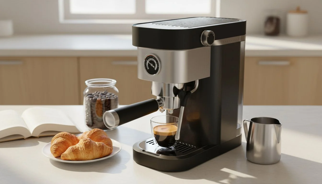 Liantek BaristaPro Manual Espresso Machine with Steam 2023