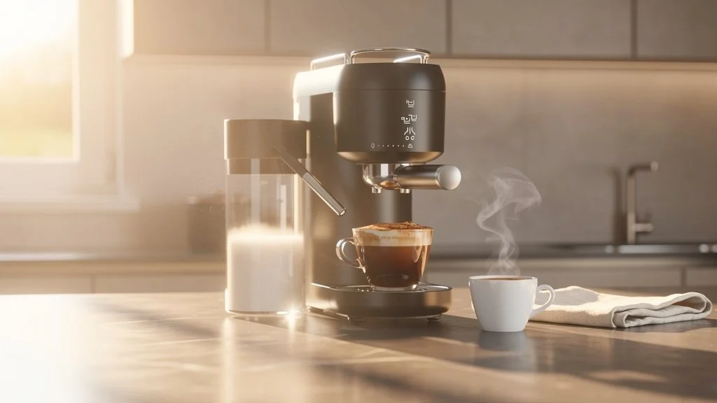Turando Premium Manual Espresso Machine with Milk Frother 2023 — 3